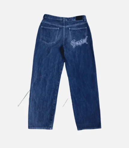 99 Based Logo Jeans Vintage Blue (3)
