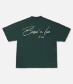 99 Based Signature T Shirt Green (3)