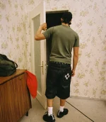 99 BASED Shining Stars Jorts Black (2)