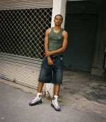 99 Based Jorts Washed Black (4)