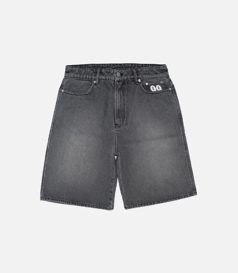 99 Based Jorts Washed Grey (5) 99 Based Jorts Washed Grey (5)