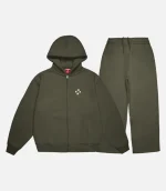 99BASED Tracksuit Olive (1)